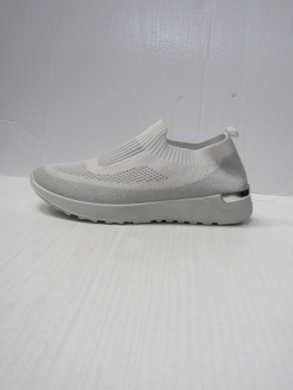 Buty sportowe damskie na płaskim (36-41) 9016 WHITE
