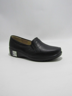 Półbuty damskie na koturnie (36-41) C-02 BLACK