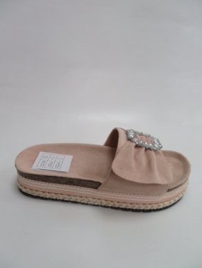 Klapki damskie na płaskim (36-41) XOZ-14 PINK