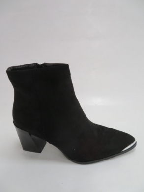 Botki damskie jesienne na obcasie (36-41) 690092 BLACK