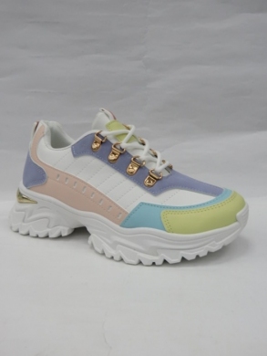Sneakersy damskie niskie (36-41) AB998 WHITECOLOR
