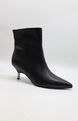 Botki damskie na szpilce (36-41) 6546 BLACK