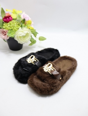 Kapcie damskie ocieplane (36-41) 627 MIX