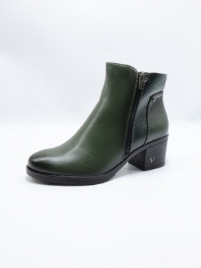 Botki damskie ocieplane na obcasie (36-41) YCC-79 GREEN