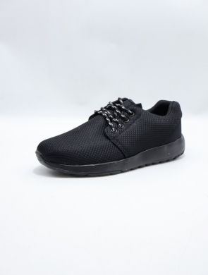 Buty sportowe damskie na płaskim (36-41) DN15-2 BL/BL