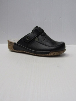 Klapki damskie na płaskim (36-41) B6-1 BLACK