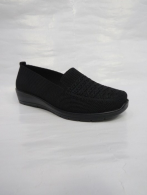 Mokasyny damskie na koturnie (39-43) DTA2-5 BLACK