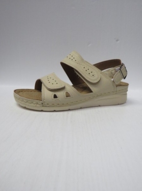 Sandały damskie na koturnie (36-41) KH1103 BEIGE
