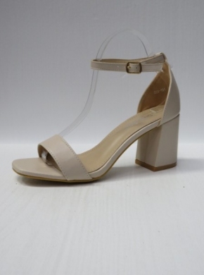 Sandały damskie na obcasie (36-41) 888-191 BEIGE