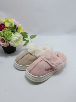 Kapcie damskie ocieplane (36-41) 615 MIX