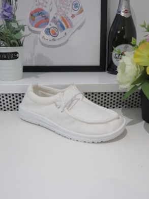 Półbuty damskie na płaskim (36-41) X750 WHITE