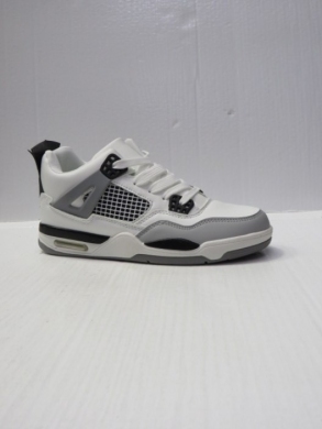 Buty sportowe damskie na płaskim (36-41) D660-Z WHITE/GREY