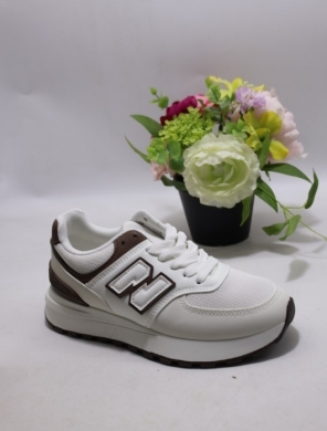 Buty sportowe damskie na płaskim (36-41) D251-15 WH/BROWND251-15 WH/BROWN