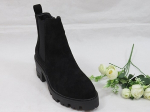 Botki damskie jesienne na obcasie (36-41) KE208 BLACK