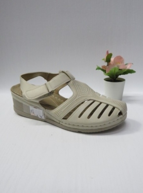 Sandały damskie na koturnie (36-41) JS2-10 BEIGE