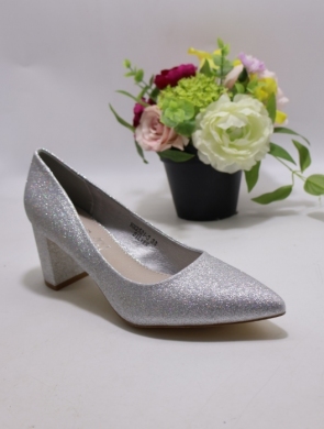 Czółenki damskie na obcasie (36-41) XHH2521-3 SILVER