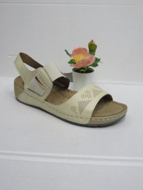 Sandały damskie na płaskim (36-41) L4-5 BEIGE