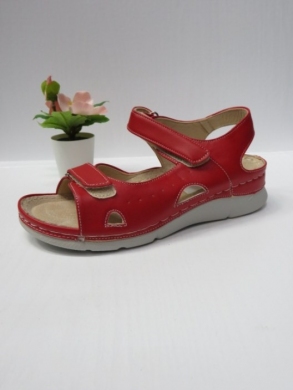 Sandały damskie na koturnie (36-41) 7AA235 RED