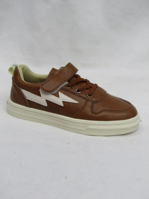 Buty sportowe chłopięce (32-37) CC208 BROWN
