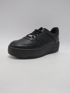 Buty sportowe damskie na płaskim (36-41) BO26-47 ALLBLACK