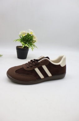 Buty sportowe damskie na płaskim (36-41) A-108 BROWN