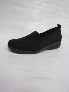 Mokasyny damskie na koturnie (39-43) DX8123 BLACK