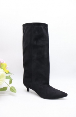 Kozaki damskie na szpilce (36-41) 9279 BLACK