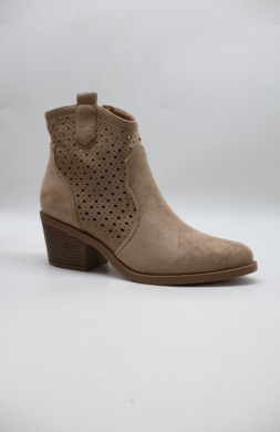 Botki damskie na obcasie (36-41) H260 KHAKI
