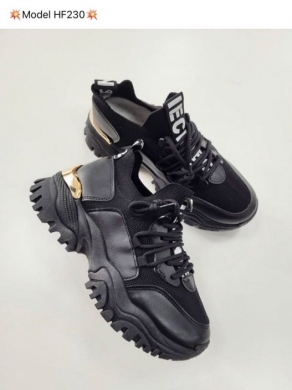 Buty sportowe damskie na płaskim (36-41) HF230