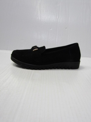 Mokasyny damskie na płaskim (36-41) TH2413-1 BLACK/MIC
