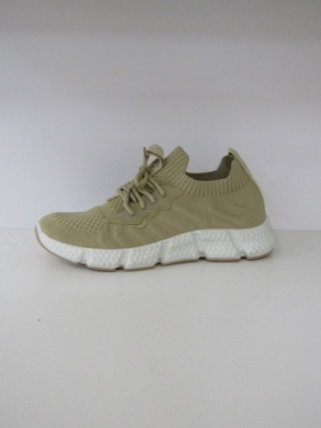Buty sportowe damskie na płaskim (36-41) 5828 BEIGE