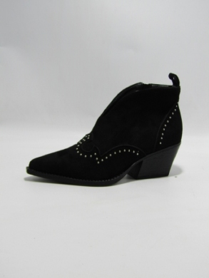 Botki damskie na obcasie (36-41) 8212 BLACK