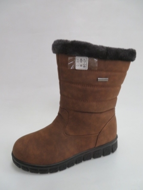 Kozaki damskie ocieplane na płaskim (39-43) DJ25-3 CAMEL