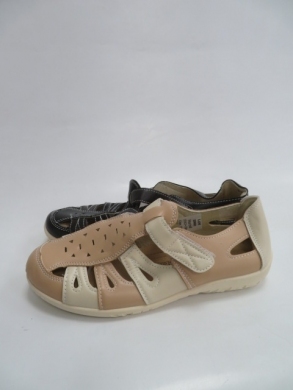 Sandały damskie na płaskim (37-42) E8001 BL/GR/YELL