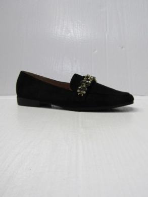 Mokasyny damskie na płaskim (36-41) J558 BLACK