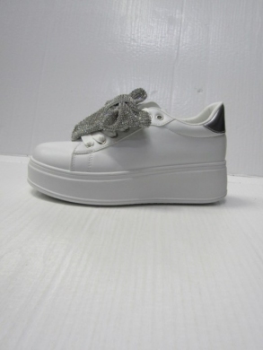 Buty sportowe damskie na koturnie (36-41) 395 SILVER