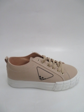 Tenisówki Damskie na koturnie (36-41) 240 BEIGE