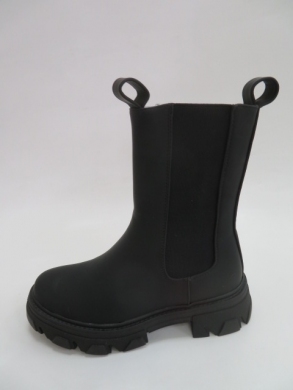 Kozaki damkie jesienne (36-41) 7772A BLACK