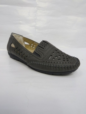 Mokasyny damskie na płaskim (39-43) DJ5-11 GREY