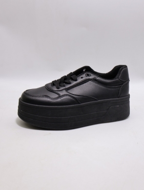 Buty sportowe damskie na płaskim (36-41) 7-16 BLACK