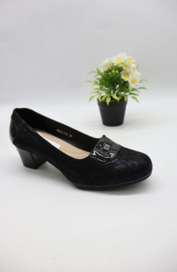 Czółenki damskie na obcasie (36-41) J-176 BLACK