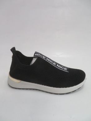 Buty sportowe damskie na płaskim (36-41) 206 BLACK