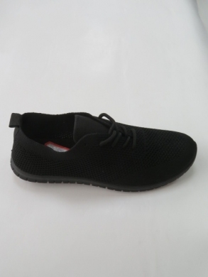 Tenisówki damskie na płaskim (36-41) HB-55 BLACK