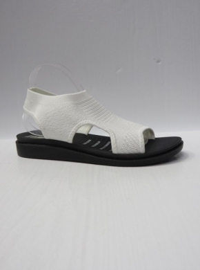 Sandały damskie na płaskim (36-41) 6056-3 WHITE