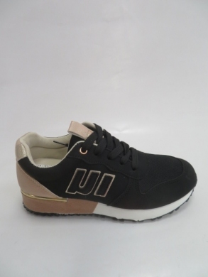 Buty sportowe damskie na płaskim (36-41) R65 BLACK
