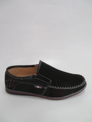 Mokasyny Męskie (40-46) 7133-1 BLACK