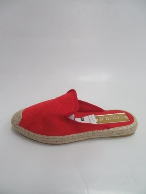 Klapki damskie na płaskim (36-41) 4821 RED