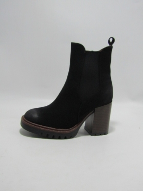 Botki damskie ocieplane na obcasie (36-41) M739 BLACK