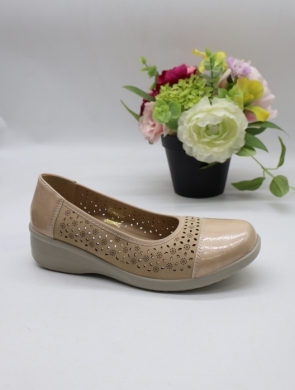 Półbuty damskie na płaskim (36-42) J-260 BEIGE