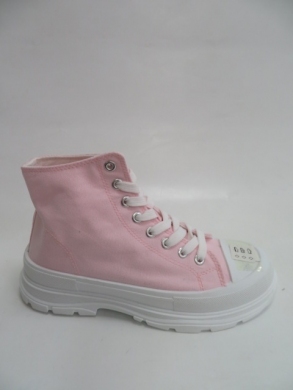 Trampki damskie na koturnie (36-41) HB60 PINK